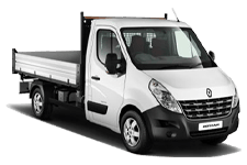 Van Hire Walton-on-Thames - White 3.5 Tonne Folkestone Tipper Transit - Van hire Walton-on-thames